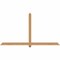 Ekena Millwork Eugene Smooth Timber Gable Bracket, Western Red Cedar, 84"W x 45"H x 3 1/2"D x 3 1/2"F, 13/12 Pitch GBW084X45X0404EUG00SWR - alternate 1